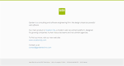 Desktop Screenshot of gardentechno.com